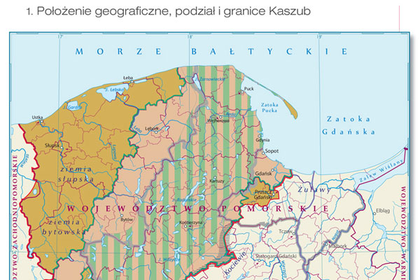 Jan Mordawski - Atlas dziejów Pomorza i jego mieszkańców – Kaszubów. Zrzeszenie Kaszubsko-Pomorskie, Gdańsk. Opracowanie map: CartoTeam, Wrocław