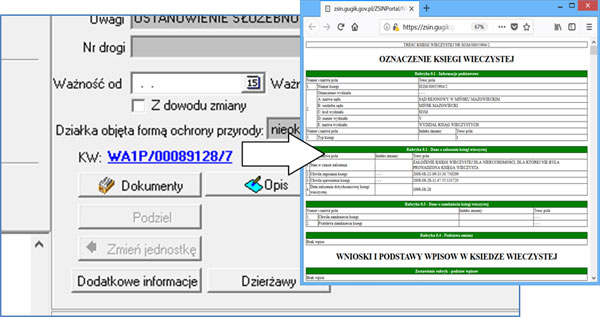 Wykorzystanie interfejsu komunikacji z NKW w systemie EWOPIS