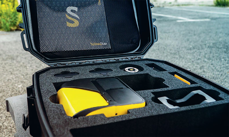 YellowScan Mapper mieści się w kompaktowym plecaku