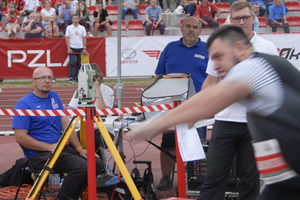 Drużynowe Mistrzostwa Polski 2018 w Inowrocławiu. Przy instrumencie Przemysław Staniek