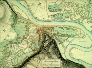 1. Plan sytuacyjny Halicza, 1795 r., Atlas, t. 2