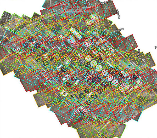 Ortofotomapa oczyszczalni ścieków Czajka, fot. WPG SA/Taxus SI