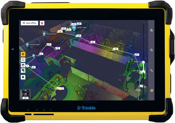 Program Trimble Perspective z tabletem Trimble T10 to zestaw, który wprowadza rejestrację skanów w terenie na nieosiągalny wcześniej poziom