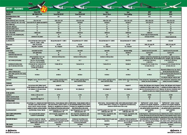 Przegląd bezzałogowych płatowców do celów geodezyjnych