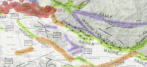 Mapy aktywności sejsmicznej w stanie Kalifornia