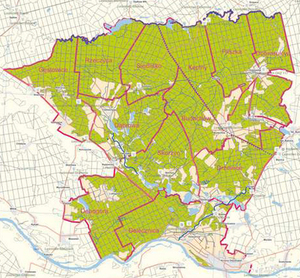 Kolekcja bezpłatnych map lubuskich lasów