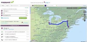Nowa odsłona serwisu MapQuest