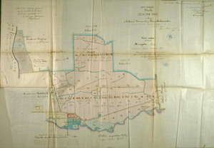 Plan folwarku Żelazowa Wola z 1872 r. na Chopinianie