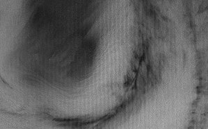 TerraSAR-X śledzi tajfun <br />
fot. DLR