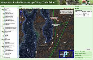Bory Tucholskie mają geoportal