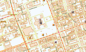 Przetarg na stołeczną Centralną Bazę EGiB rozstrzygnięty <br />
fot. mapa.um.warszawa.pl