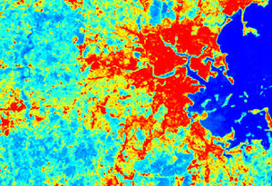 Powstanie mapa topoklimatów Torunia <br />
fot. Urbanheatislands.com