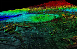 Compass zweryfikuje dane ISOK <br />
fot. OpenTopography.org