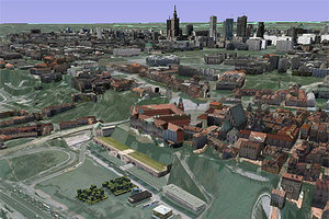 OGC proponuje CityGML 1.1 <br />
fot. Google Earth