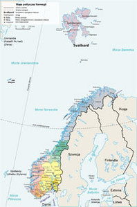 Satelity wydłużyły granice Norwegii <br />
fot. MesserWoland/Wikipedia