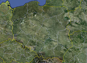 Kto wykona ortofoto Polski? <br />
fot. Google Earth