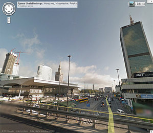 Polskie miasta w Street View