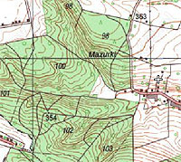 Jak pokazać rzeźbę na urzędowych mapach? <br />
fot. Geoportal.gov.pl