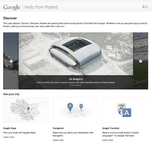 Google pozdrawia z Polski