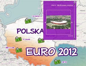 Euro 2012 na ArcGIS Online