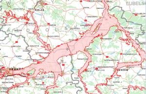 Krakowski RZGW zamawia analizy powodziowe <br />
fot. Geoportal.gov.pl