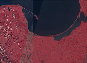 Będzie powtórna ocena ofert na geoportal powodziowy <br />
fot. Landsat