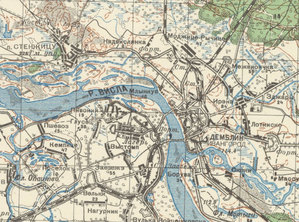 Radzieckie mapy w Archiwum WIG <br />
Arkusz "Dęblin"