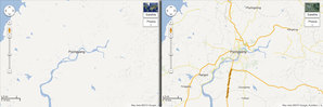 Google prezentuje mapę Korei Północnej