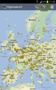 Popyt na usługi lokalizacyjne będzie szybko rosnąć <br />
Aplikacja FlightRadar24