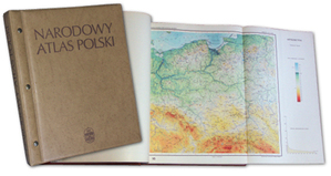 GUGiK przymierza się do nowego atlasu narodowego <br />
fot. Narodowy Atlas Polski wydawany w latach 1973-78
