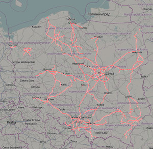 Tysiące słupków w OSM