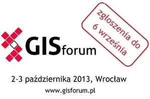 Zgłoś swój udział w konferencji GISforum