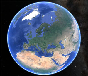 Europejskie zdjęcia satelitarne w Google Maps i Earth
