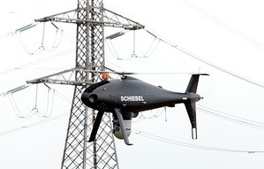 Dron przydatny także w inspekcji linii energetycznych 