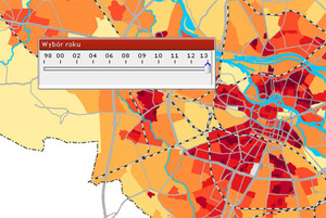 Aktualna demografia we wrocławskim geoportalu