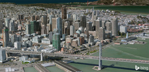 15 nowych miast 3D w Bing Maps