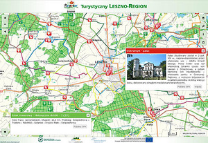 Leszczyńskie lasy na interaktywnej mapie