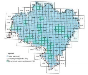 Dolny Śląsk zleca opracowanie rzeźby terenu <br />
Zasięg przestrzenny zamówienia (SIWZ przetargu)