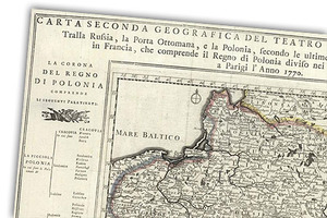 XVIII-wieczna mapa trafiła do BN