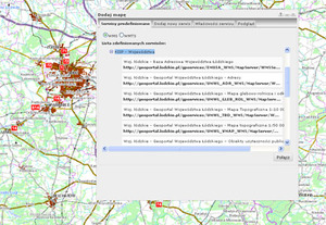 Dane z regionu łódzkiego w krajowym geoportalu 