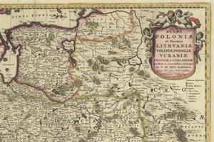 XVII-wieczna mapa Rzeczypospolitej w zbiorach BN