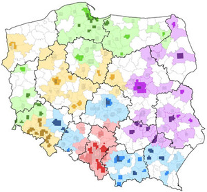 Duże konsorcja chcą sporządzić mapy topograficzne <br />
Zasięg opracowania