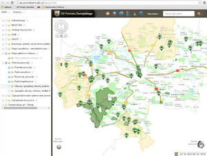 Powiat zamojski w sieci