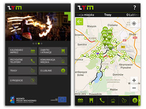 Mobilny przewodnik po Lublinie