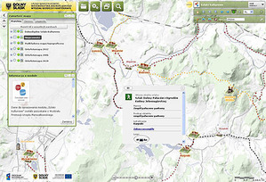 Szlaki kulturowe w dolnośląskim geoportalu