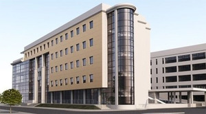 Wrocławska uczelnia zamawia sprzęt pomiarowy <br />
fot. wizualizacja budowanego Centrum Geo-Info-Hydro