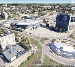 Śląsk w 3D w Google Earth