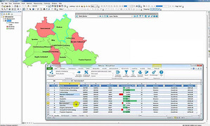 Interaktywne połączenie Microsoft Excel i GIS <br />
fot. Geolabs GmbH