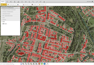 Ząbkowicki geoportal również z modułem dla geodetów