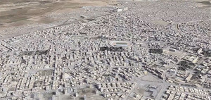 Nowa spółka zajmie się modelowaniem 3D na dużą skalę <br />
Próbka danych Vricon dla fragmentu Syrii
